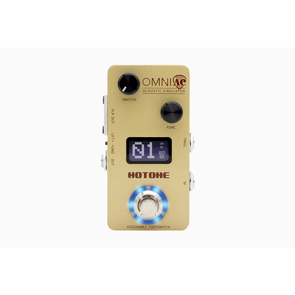Hotone Hotone 木吉他模擬效果器 Omni AC 第 2 張圖片｜三峽弦樂器