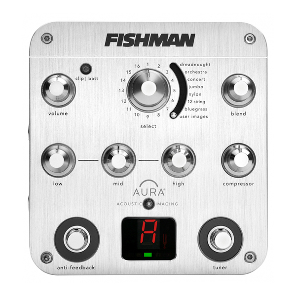 Fishman Aura Sixteen Programmable Imaging Pedal