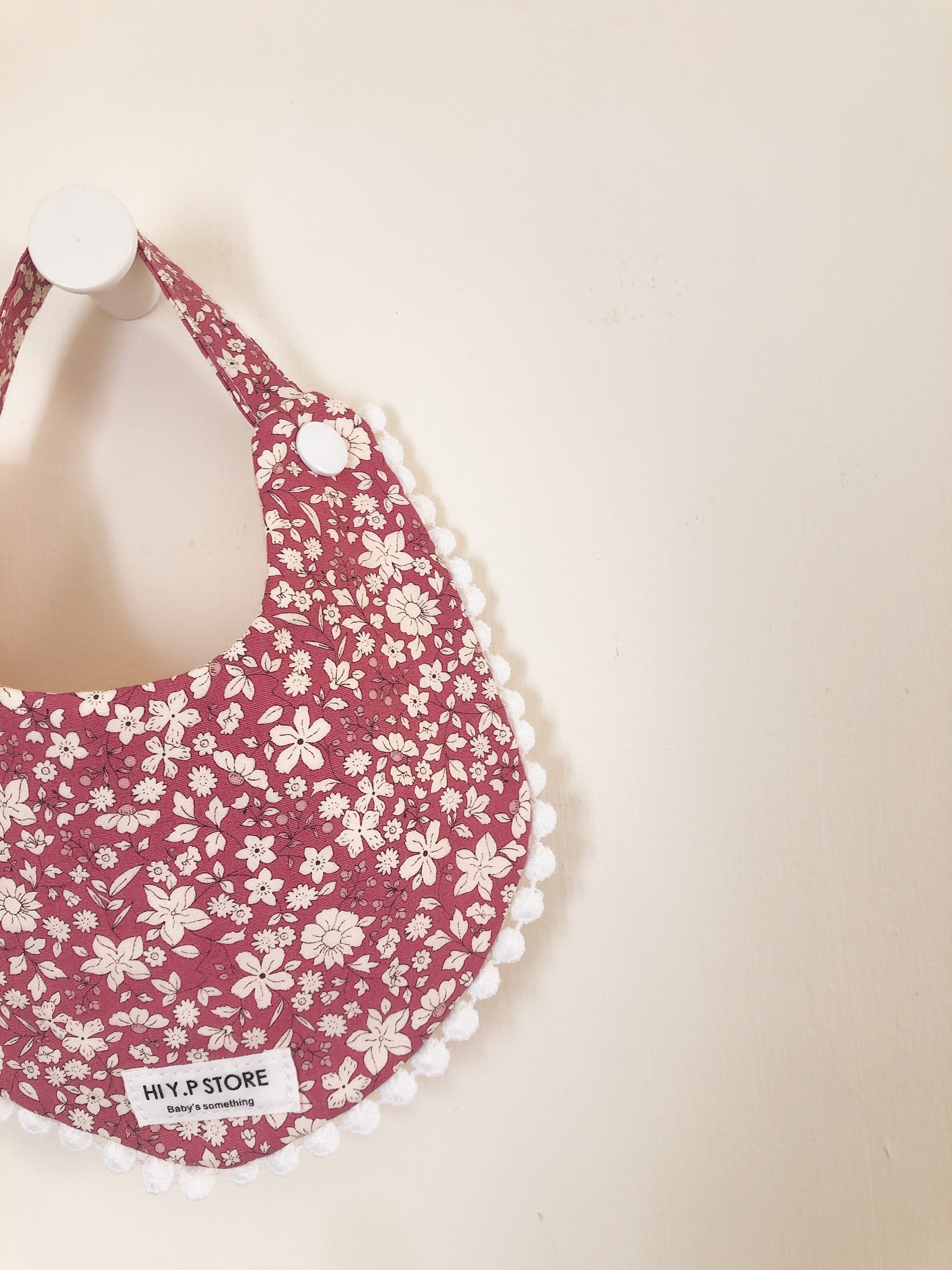 Hi Y.P store-手作圍兜-復古桃花