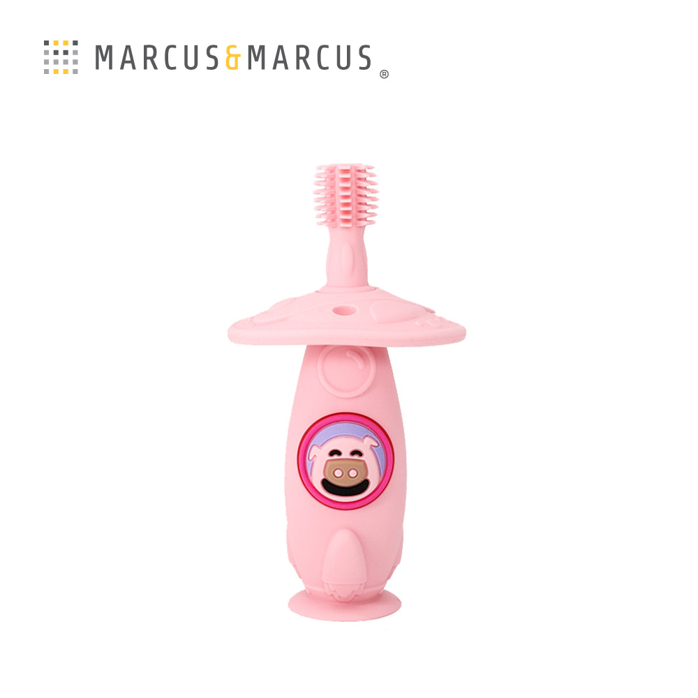 Marcus&Marcus 360度矽膠固齒訓練牙刷