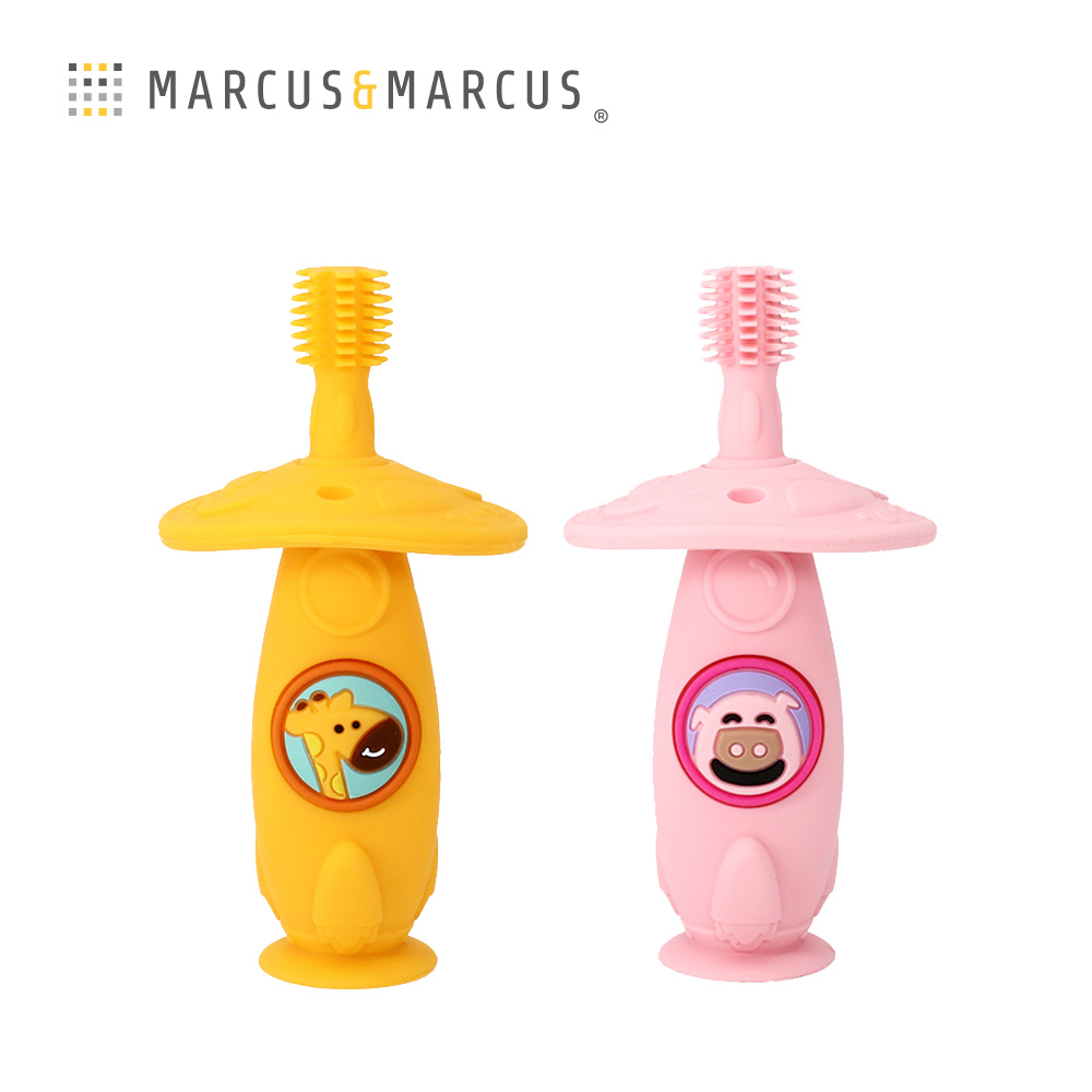 Marcus&Marcus 360度矽膠固齒訓練牙刷