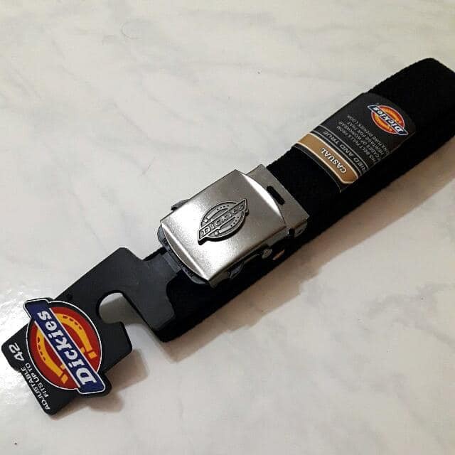 DICKIES 鐵牌 帆布 腰帶 黑色 RN129919 現貨