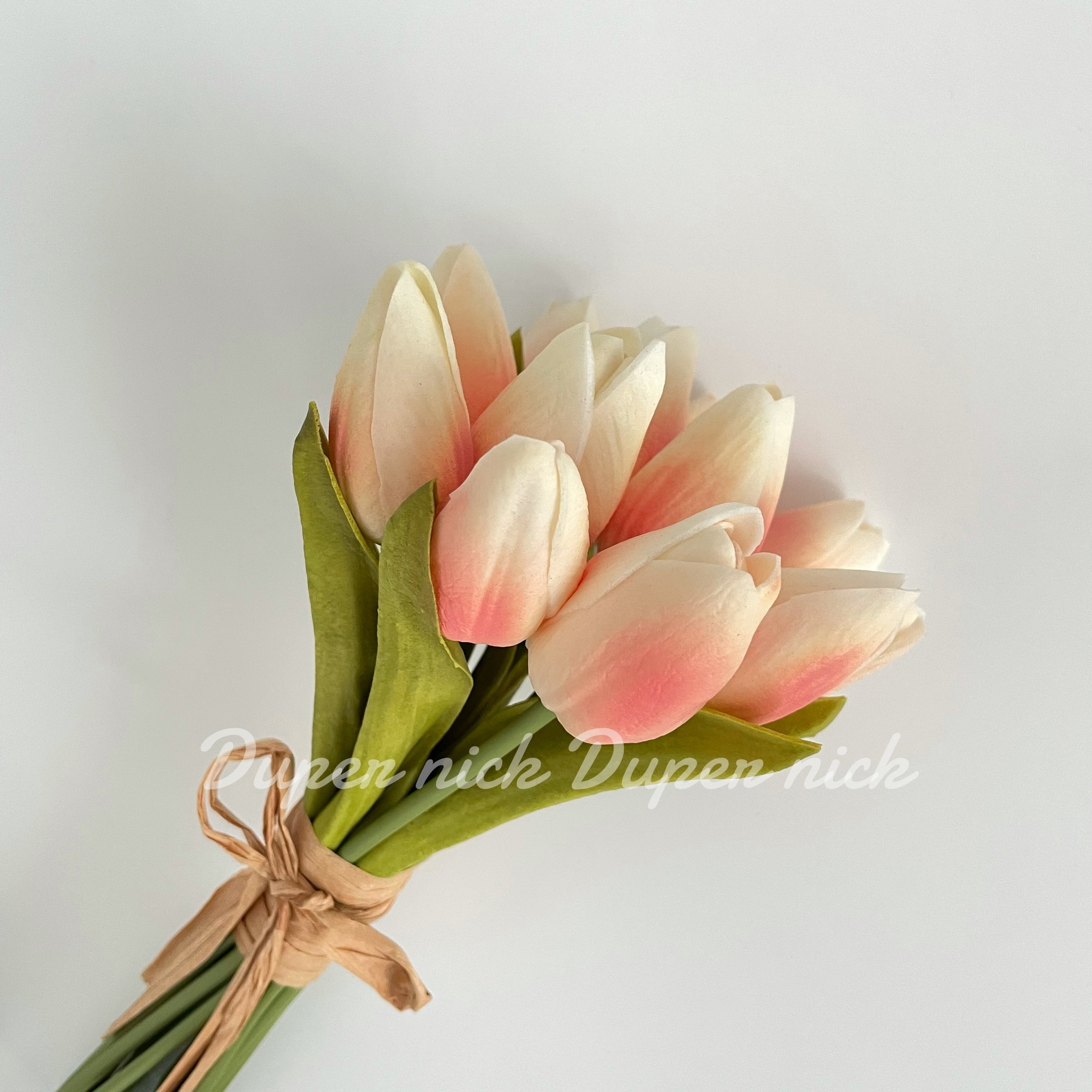 預購 韓國 鬱金香花束 LED仿真花夜燈 擺飾