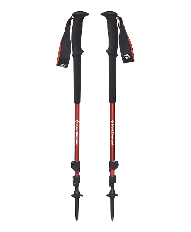 【Black Diamond】TRAIL 登山杖 烈火紅 一組兩支/ 112507
