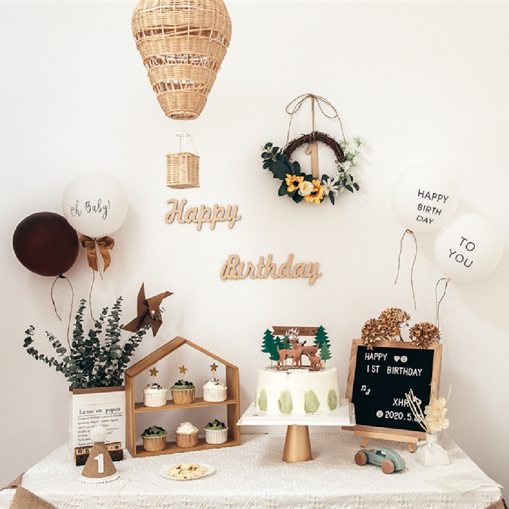 森林系木質慶生