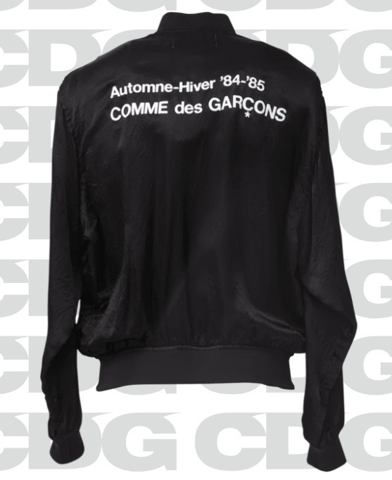 Comme des Garcons CDG 84-85 背後LOGO 教練外套