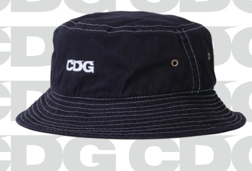 【COMME des GARCONS】GARMENT DYED HAT 2カラー（Black/Navy） CDG Comme Des Garçons Garment Dyed Hat (2Colors)