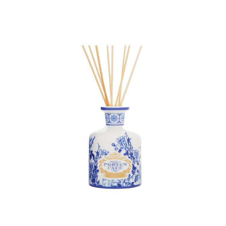 【Portus Cale】 藍彩青瓷藤條香薰座 2L
