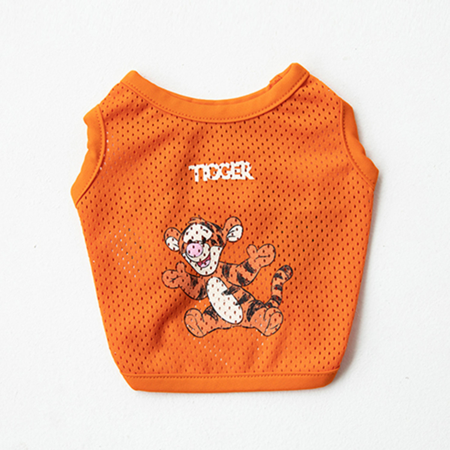 Disney 跳跳虎網眼透涼短版背心