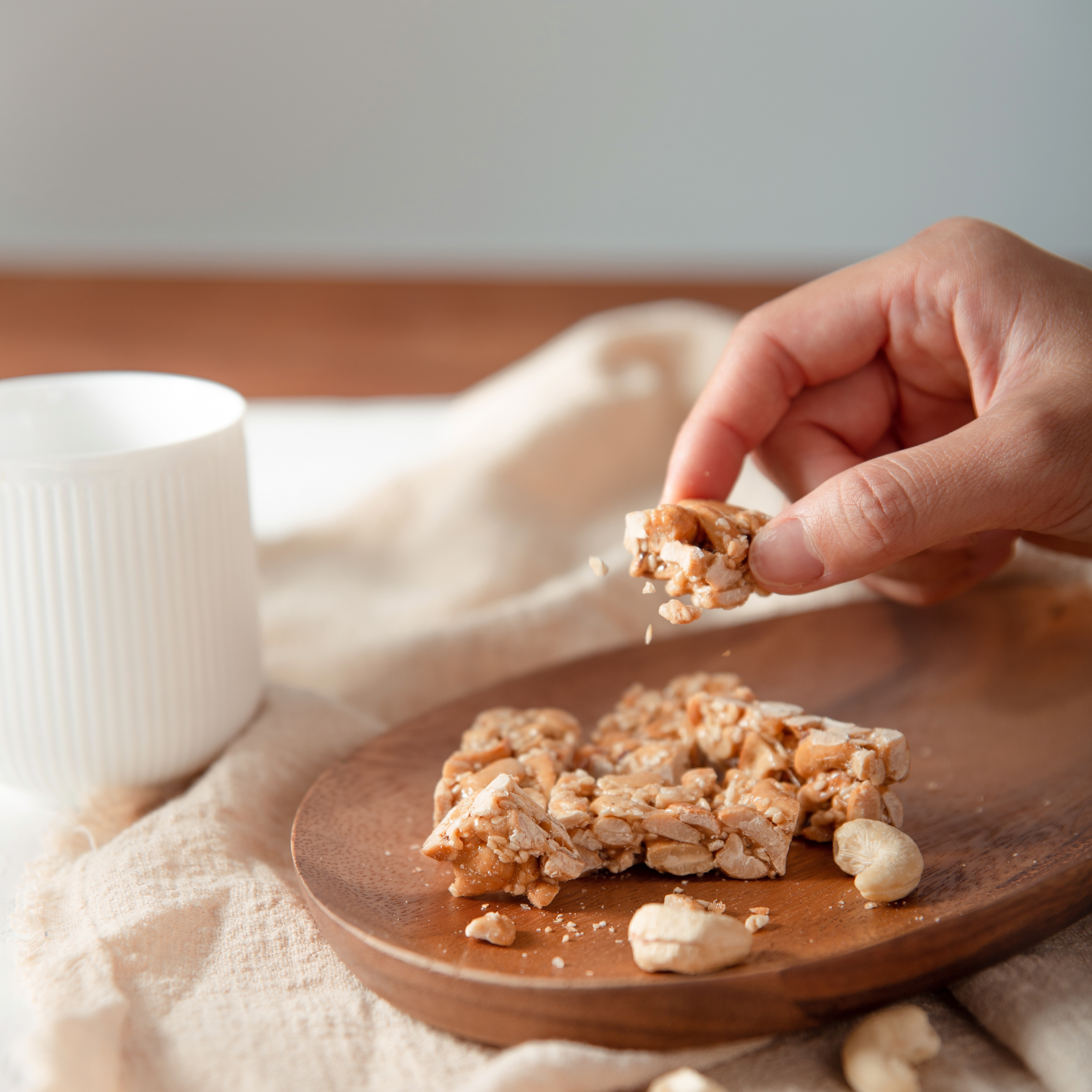 【現貨快出】腰果酥200g/袋 (奶素)