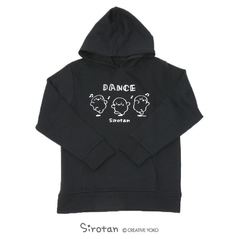Sirotan 連帽長袖T-DANCE 黑 M L