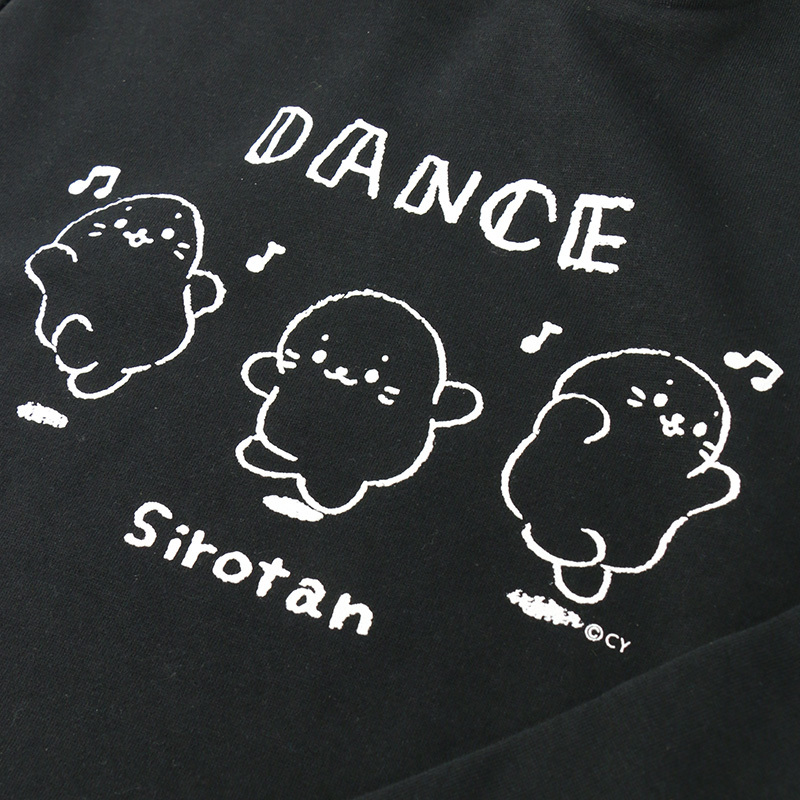 Sirotan 連帽長袖T-DANCE 黑 M L