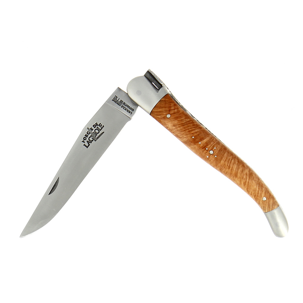FORGE DE LAGUIOLE | 經典 - 木質霧面折刀12cm