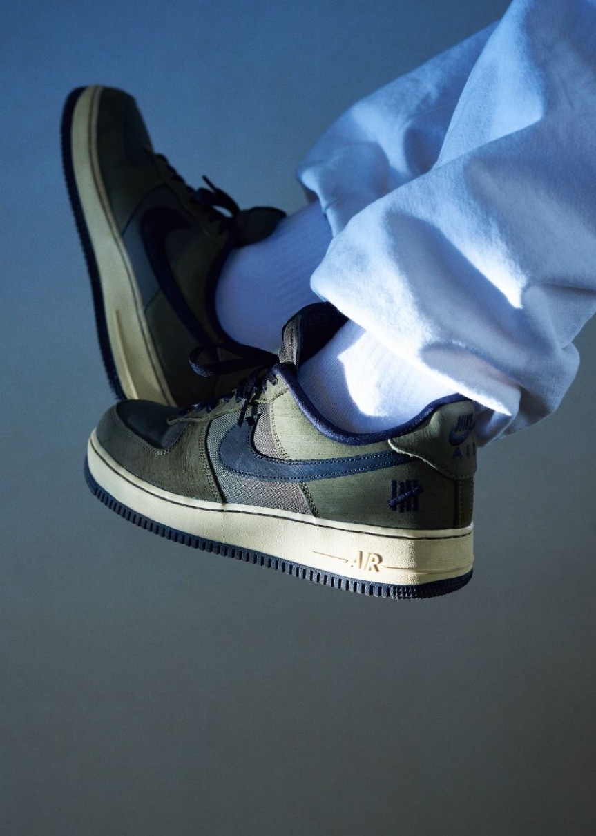 UNDEFEATED x Nike Air Force 1 Low '' Ballistic '' 橄欖綠聯