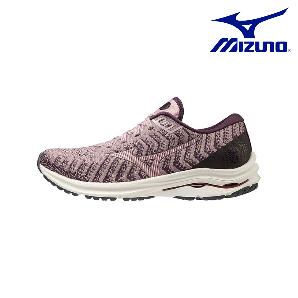 MIZUNO 女慢跑鞋 WAVE RIDER 24 WAVEKNIT  J1GD207563