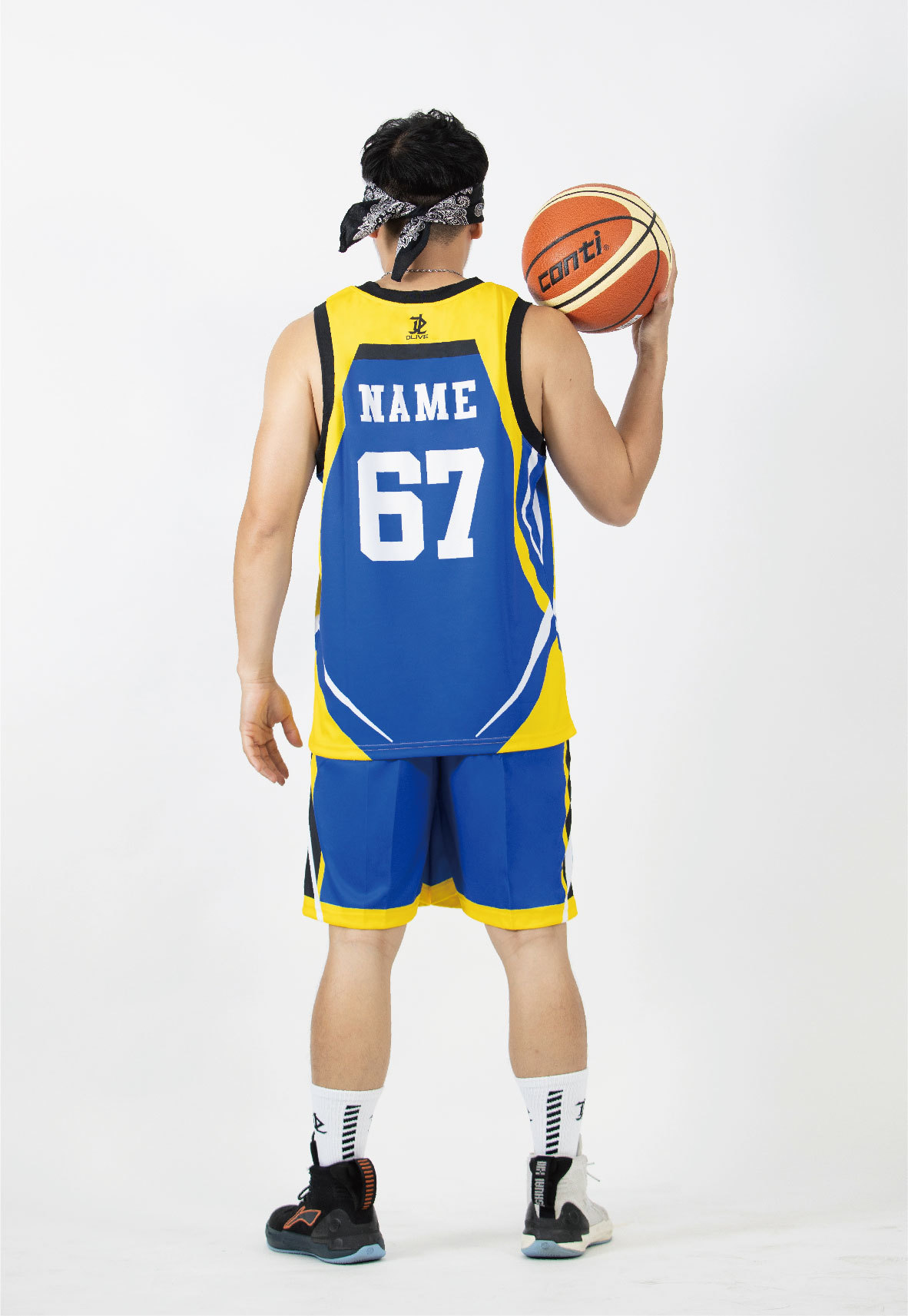 單面昇華圓領籃球服 - 阿斯特