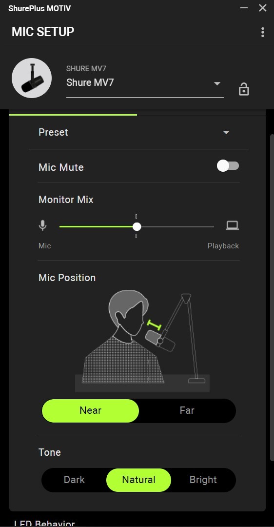 Shure SHURE MOTIV MV7 銀色/黑色 人聲專用 USB動圈式麥克風 適用於Podcast 播客、錄音、直播、演出 第 6 張圖片｜三峽麥克風