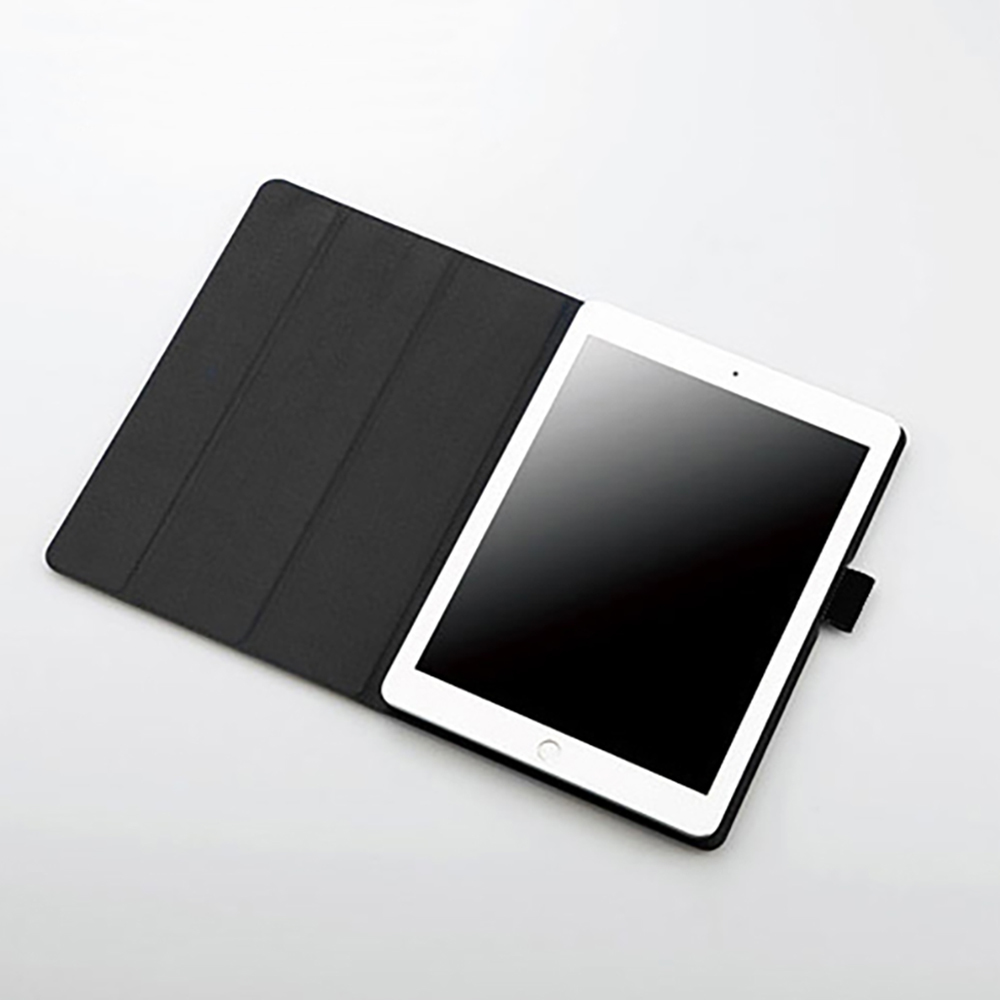 FENICE超薄型黏貼式I PAD 9.7吋保護皮套(黑)