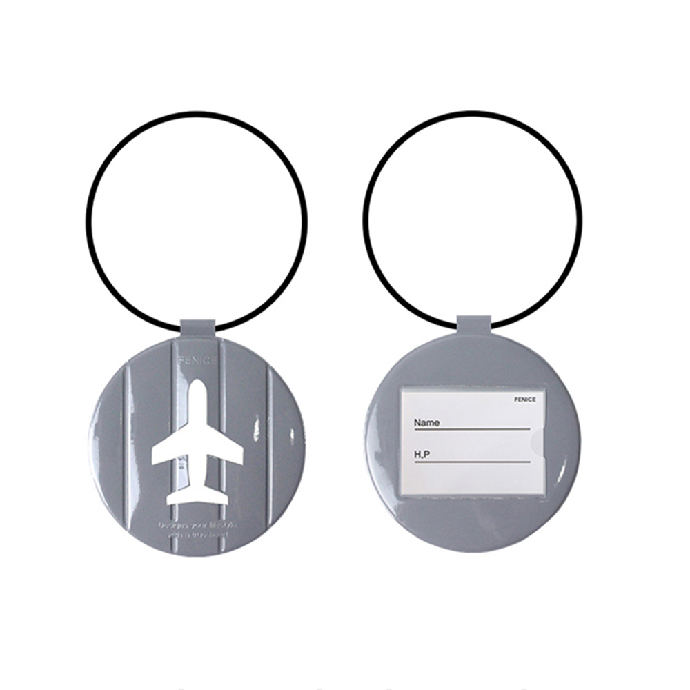 FENICE旅行系列 - 耐衝擊行李吊牌 (灰)