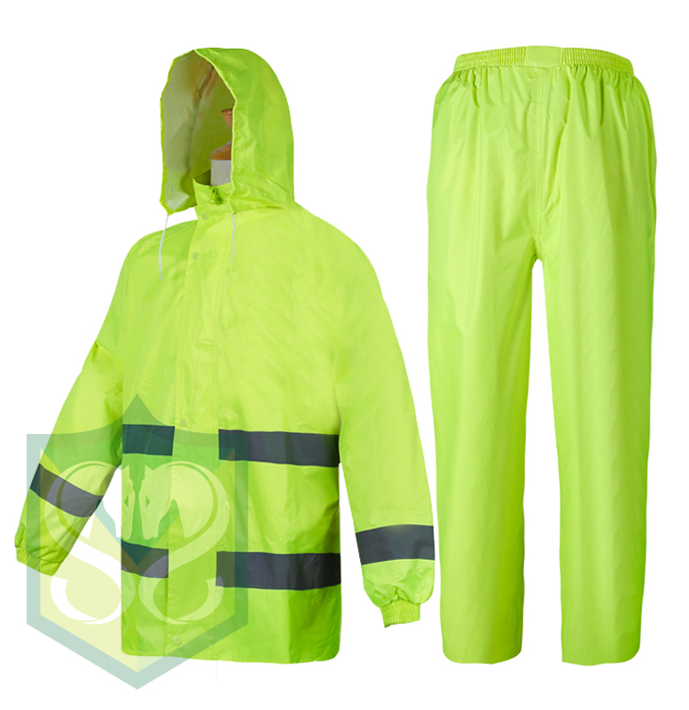 Reflective Raincoat Set