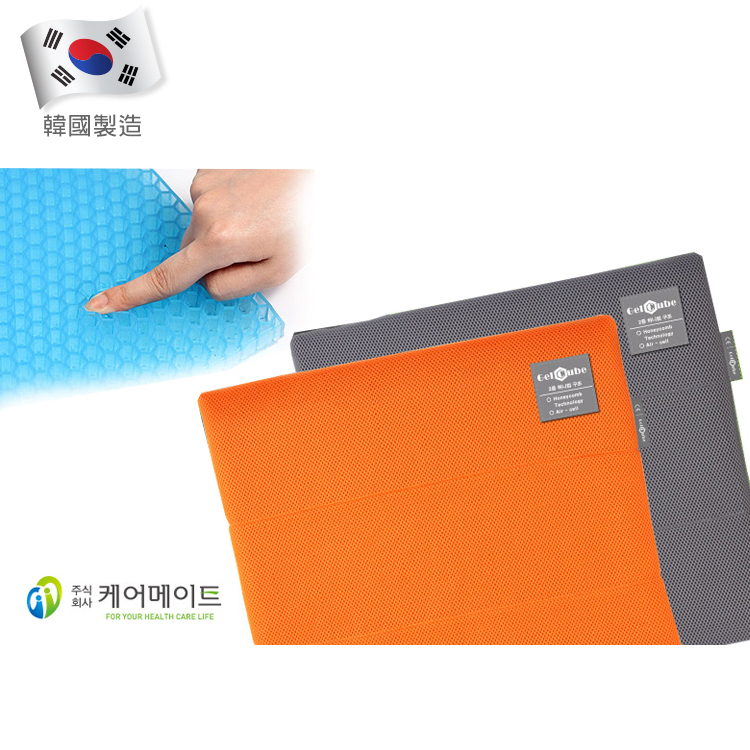 Caremate - 蜂巢凝膠坐墊 (單層凝膠) (15.8 x 16.5 x 1")