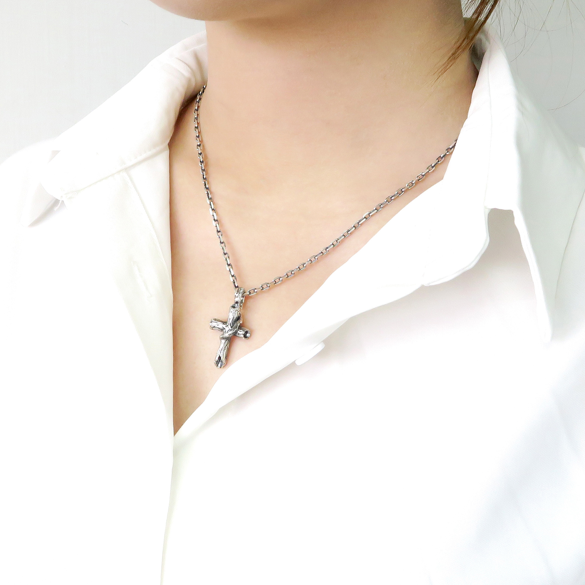 ginzi 十字架 necklace archive 00s 新品】Silver Necklace archive 十字架 Cross - メルカリ