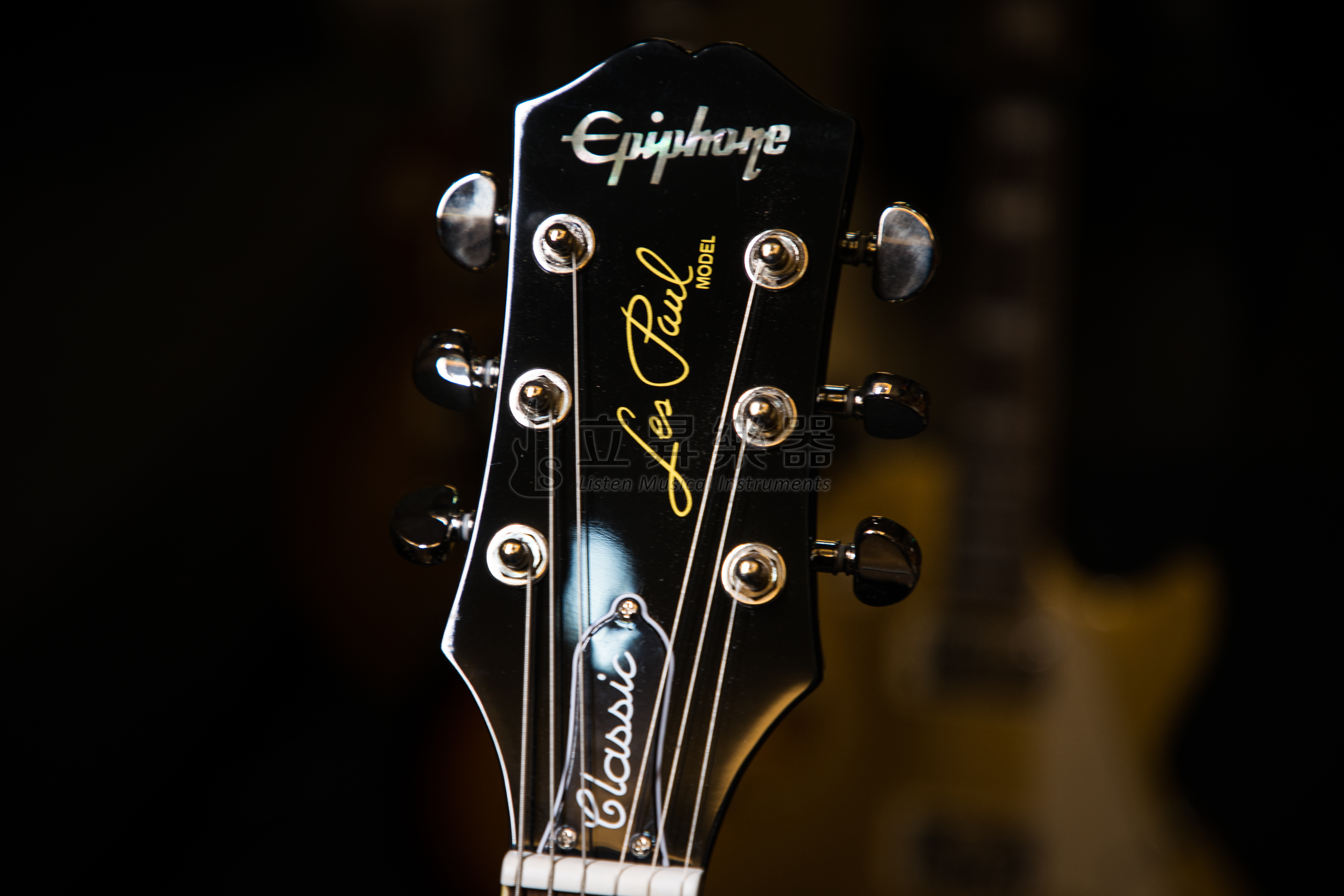 Epiphone EPIPHONE Les Paul Classic EB 系列 黑色 電吉他 切單 第 6 張圖片｜三峽吉他 / Bass
