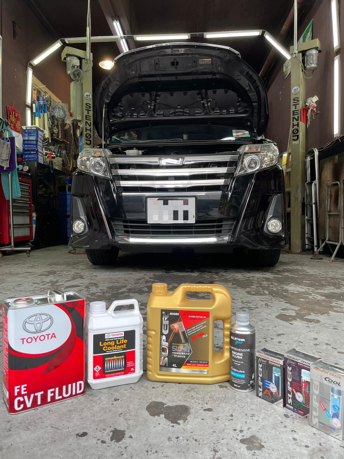 toyota alphard jsc starex garage 引擎修復 換油套餐 車房