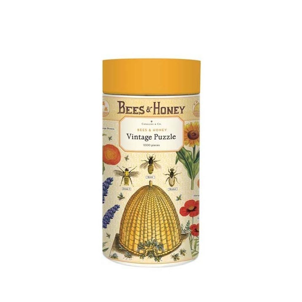 Cavallini & Co. 1000片拼圖 蜜蜂和蜂蜜