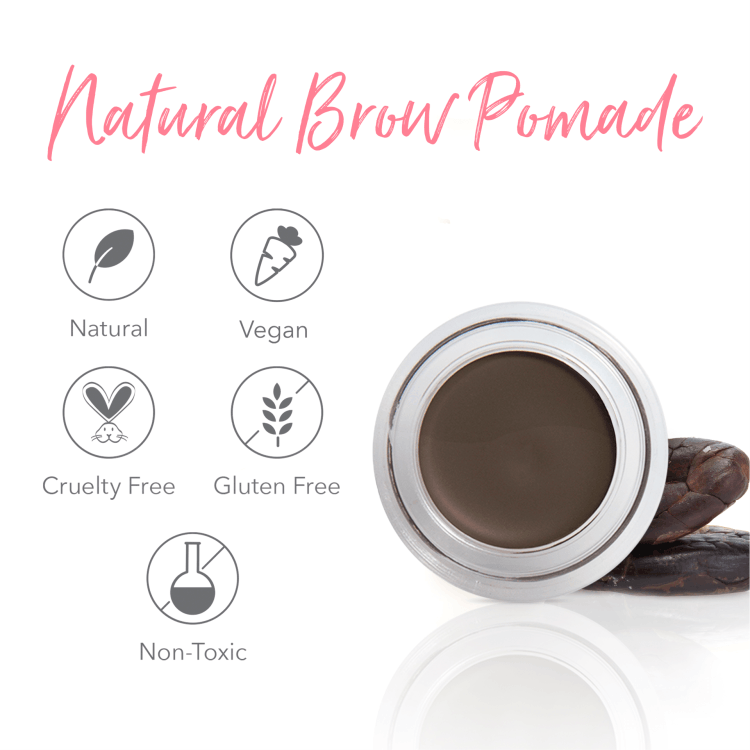 美國100%Pure豐盈染眉膏 I 水果色素