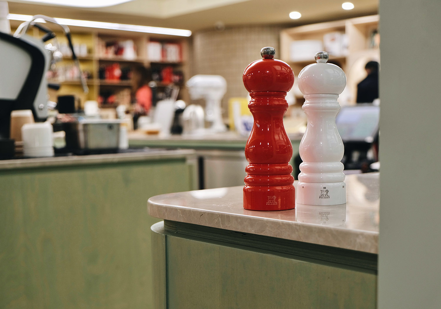 Paris u'Select 胡椒研磨罐 | 亮白色