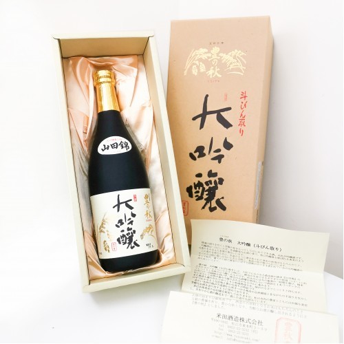 豊の秋 雫 斗瓶採 大吟釀 (720ML)