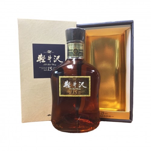 輕井澤 15年 純麥威士忌 40% (米色盒) (700ML)