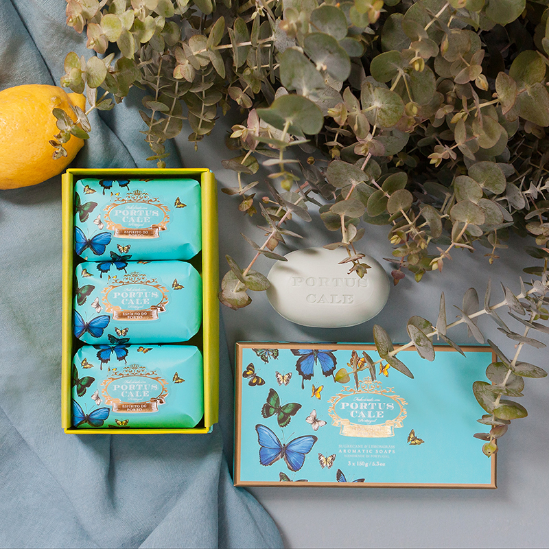 【Portus Cale】Butterflies Soap Gift Set