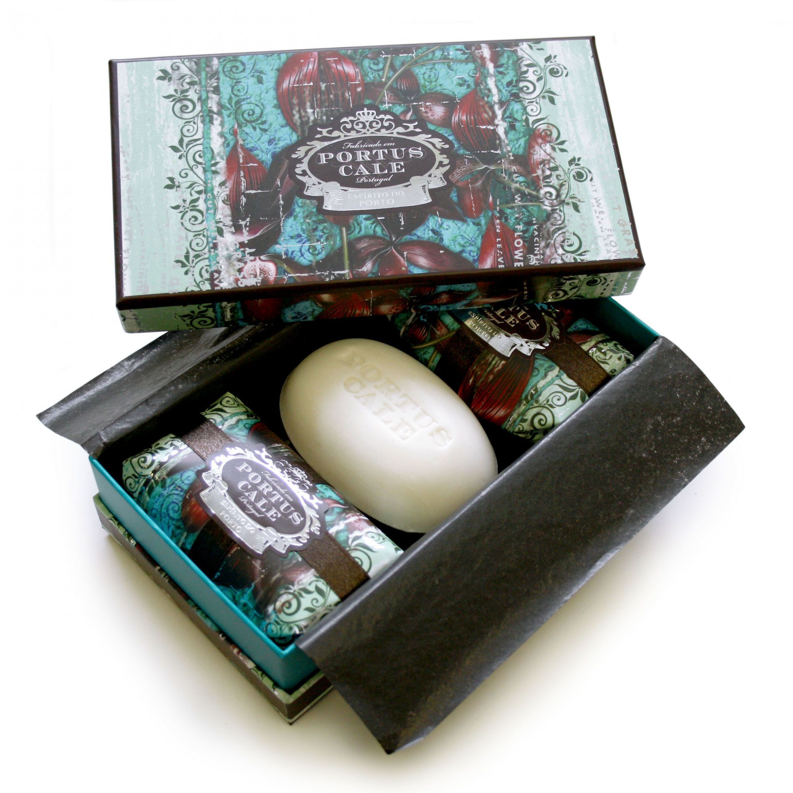 【Portus Cale】Black Orchid Soap Gift Set