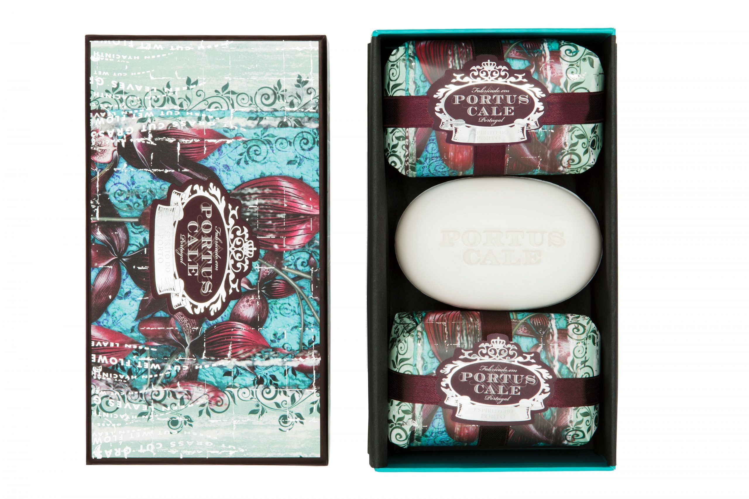 【Portus Cale】Black Orchid Soap Gift Set