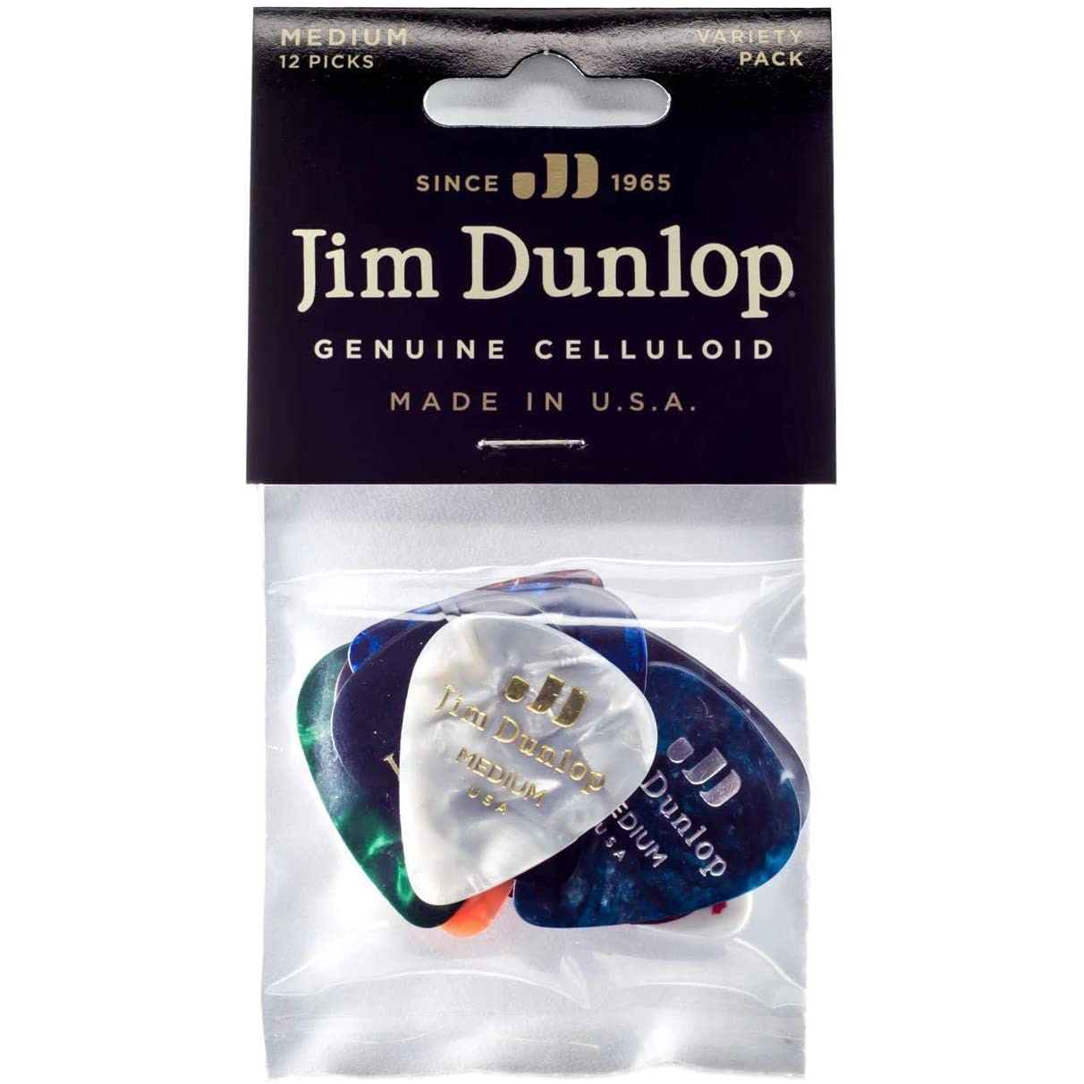 Dunlop PVP106  吉他彈片 PICK 12片裝 Medium Celluloid Guitar Pick