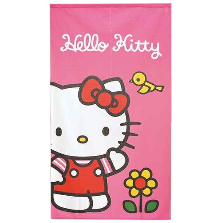 Sanrio Hello Kitty 門簾 85 x 150 cm 黃鳥 #CM21D-92169