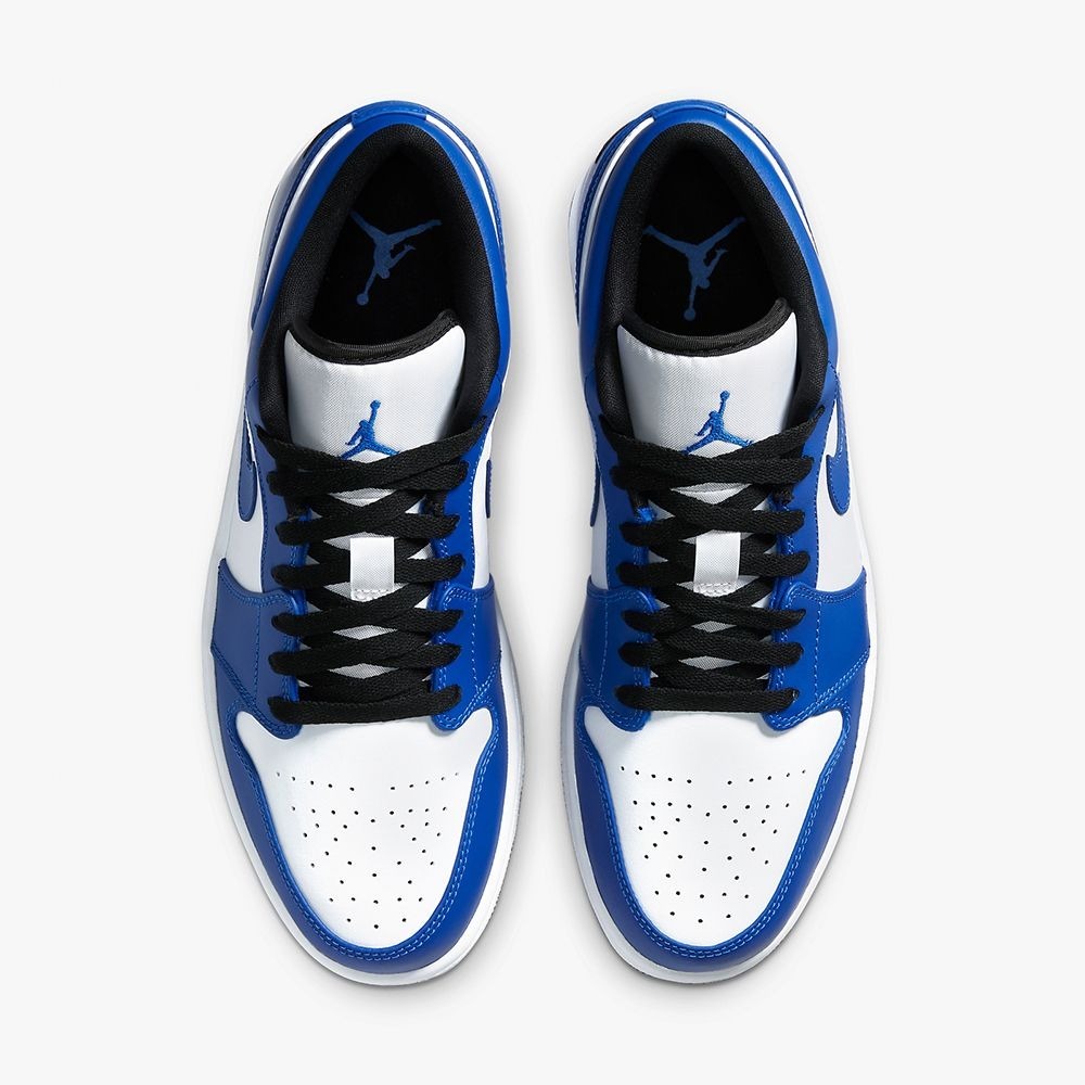 Air Jordan 1 Low '' Game Royal '' 白藍小閃電配色553558-124 [