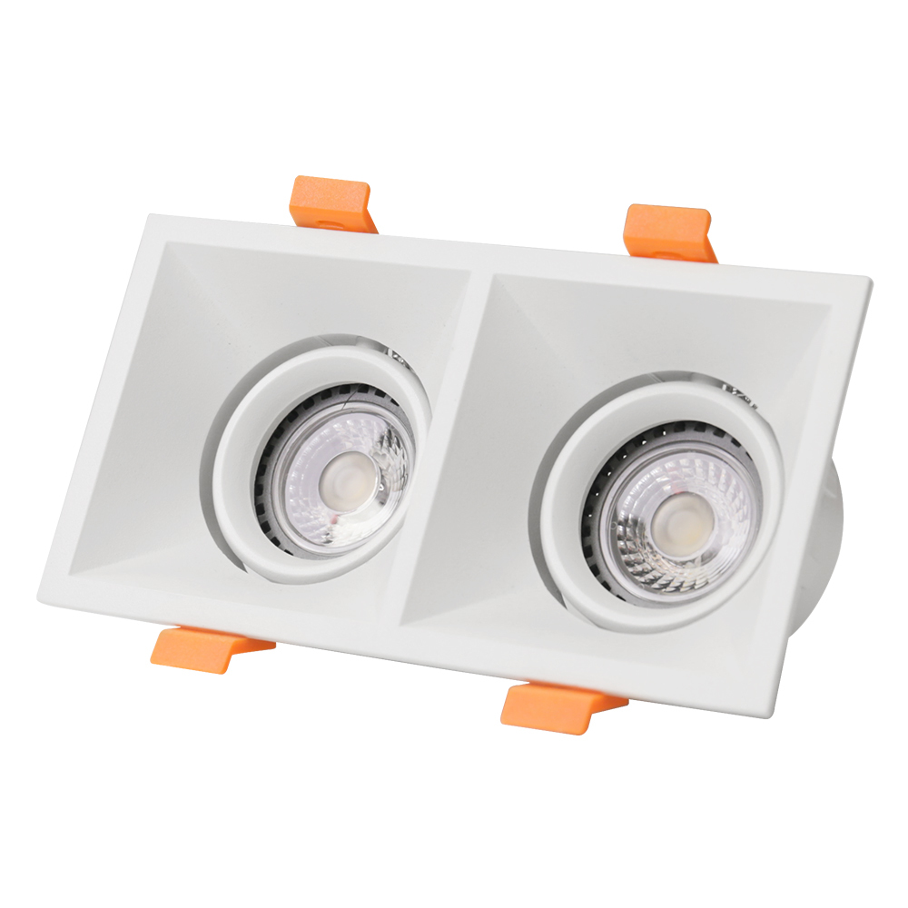 803F-2AD Brian崁燈(雙燈) 7W/12W 16*8cm