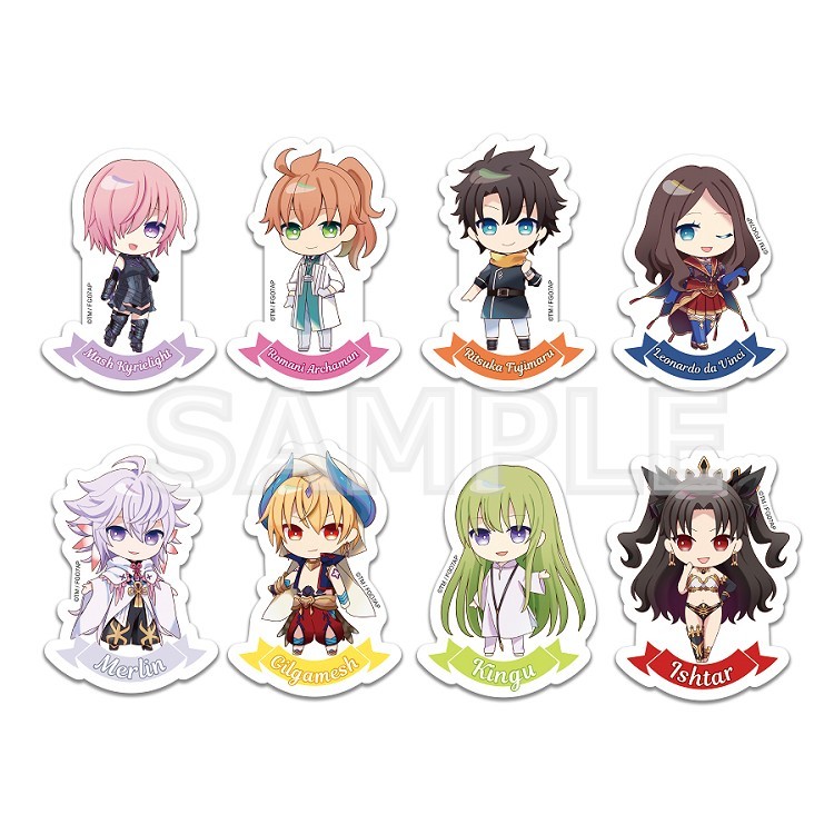 Fate/FGO7-壓克力夾子(8款隨機)