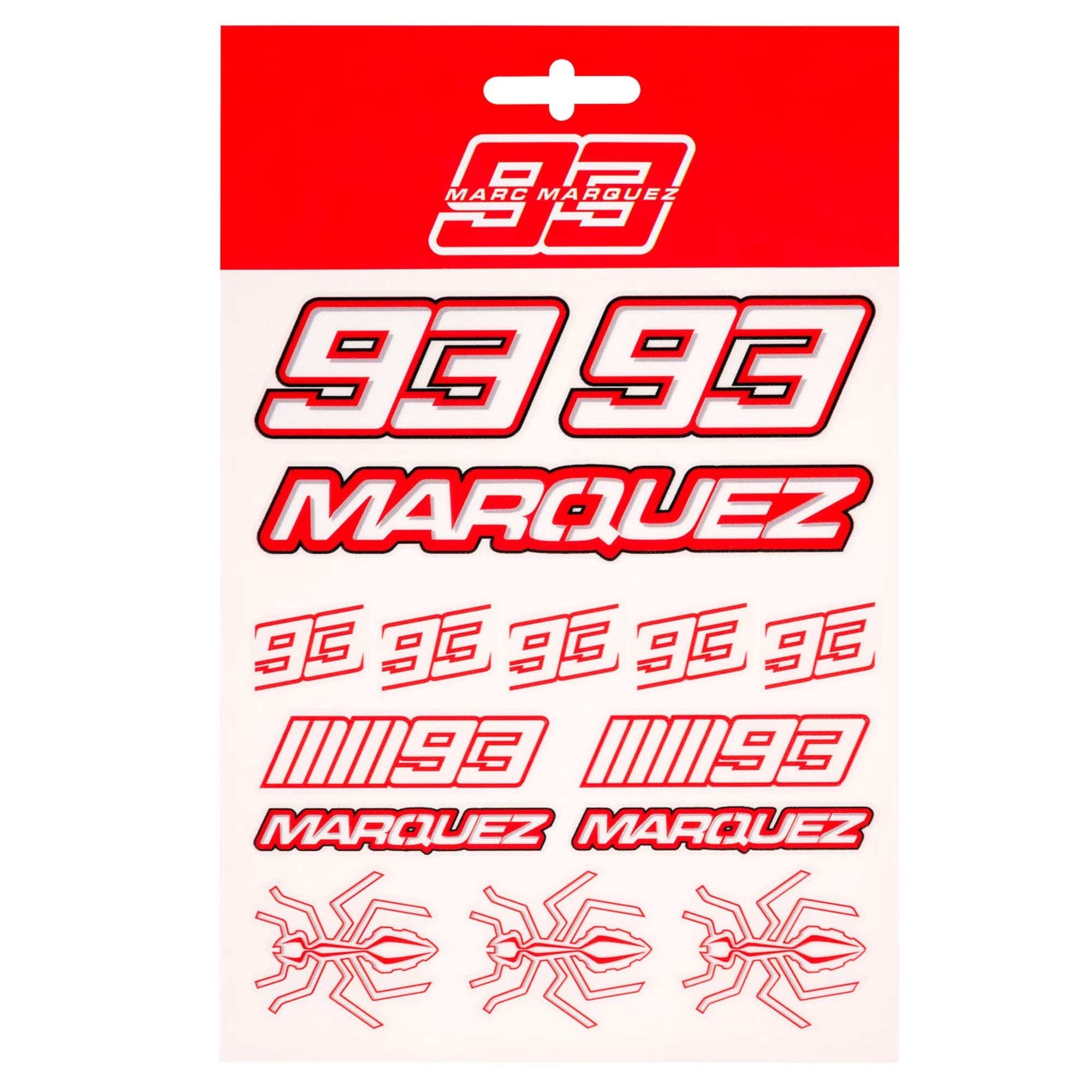 MotoGP MM93 RED EDITION 貼紙 MARC MARQUEZ MotoGP周邊