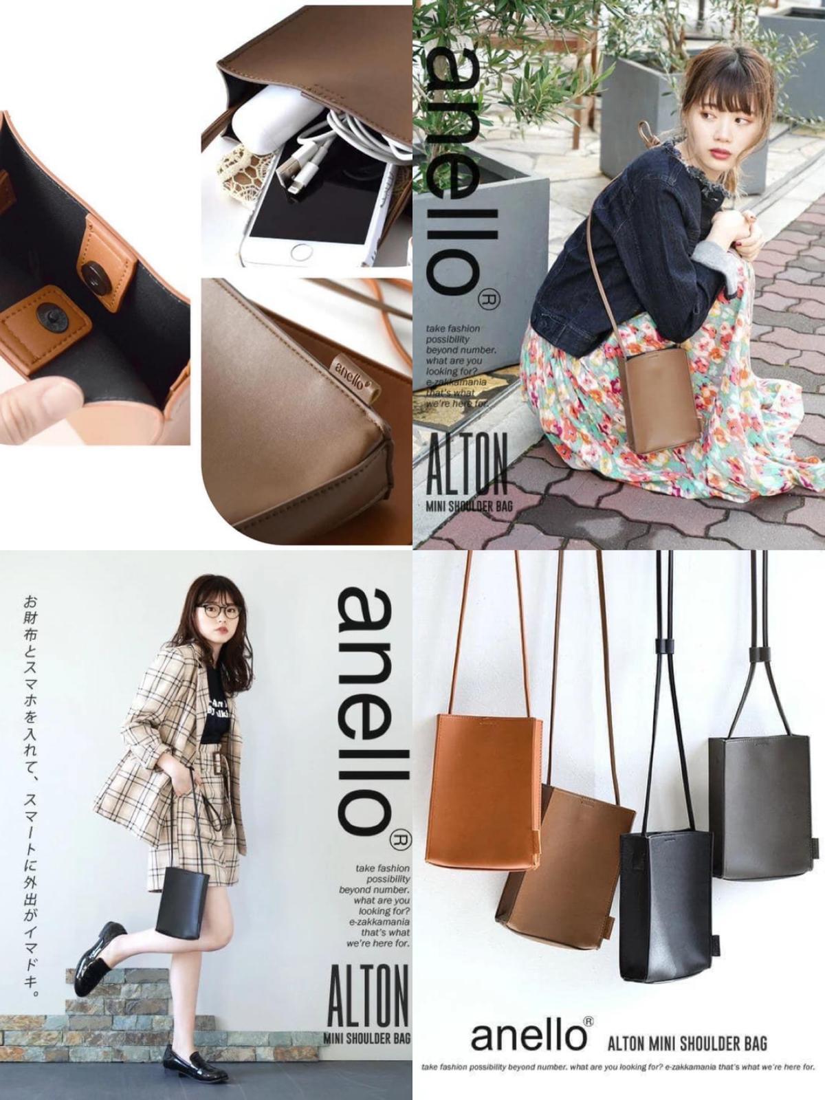 日本🇯🇵ANELLO alton mini shoulder bag-2101224