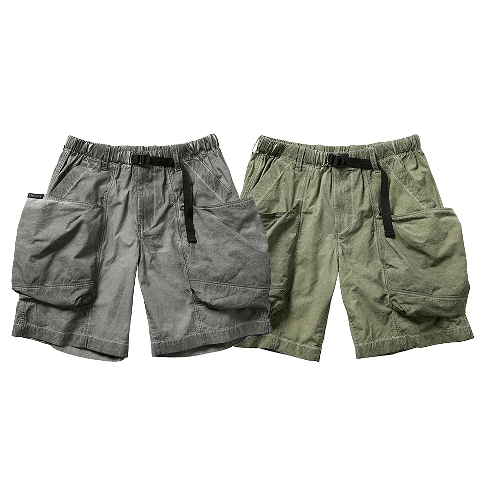 LIBERAIDERS 21S/S OVERDYED UTILITY SHORTS