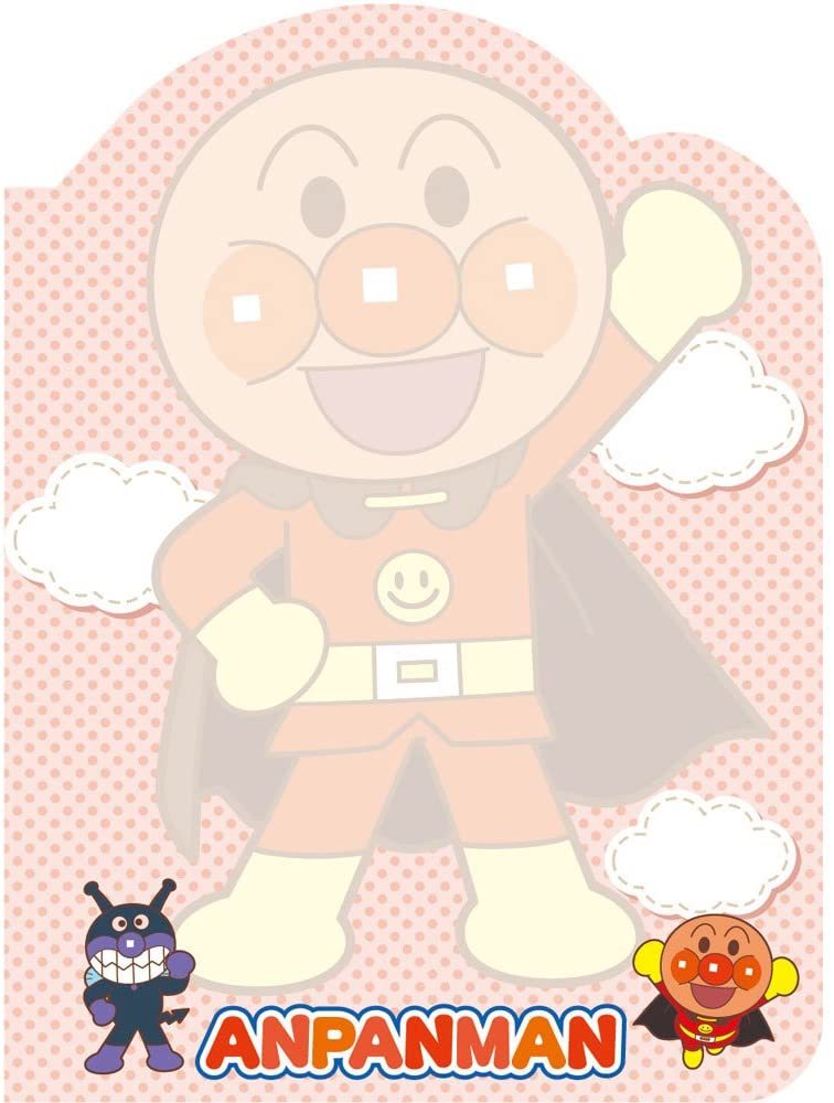 麵包超人造型memo 細菌人 小病毒 蜜瓜超人 麵包超人・飛行 嬰兒超人 藍精靈 麵包超人 大集合款