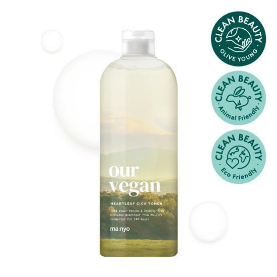 Manyo Our Vegan Heartleaf CICA Toner 400ml