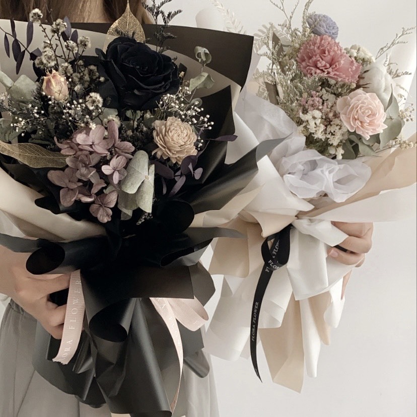 韓系永生乾燥花束(兩色)