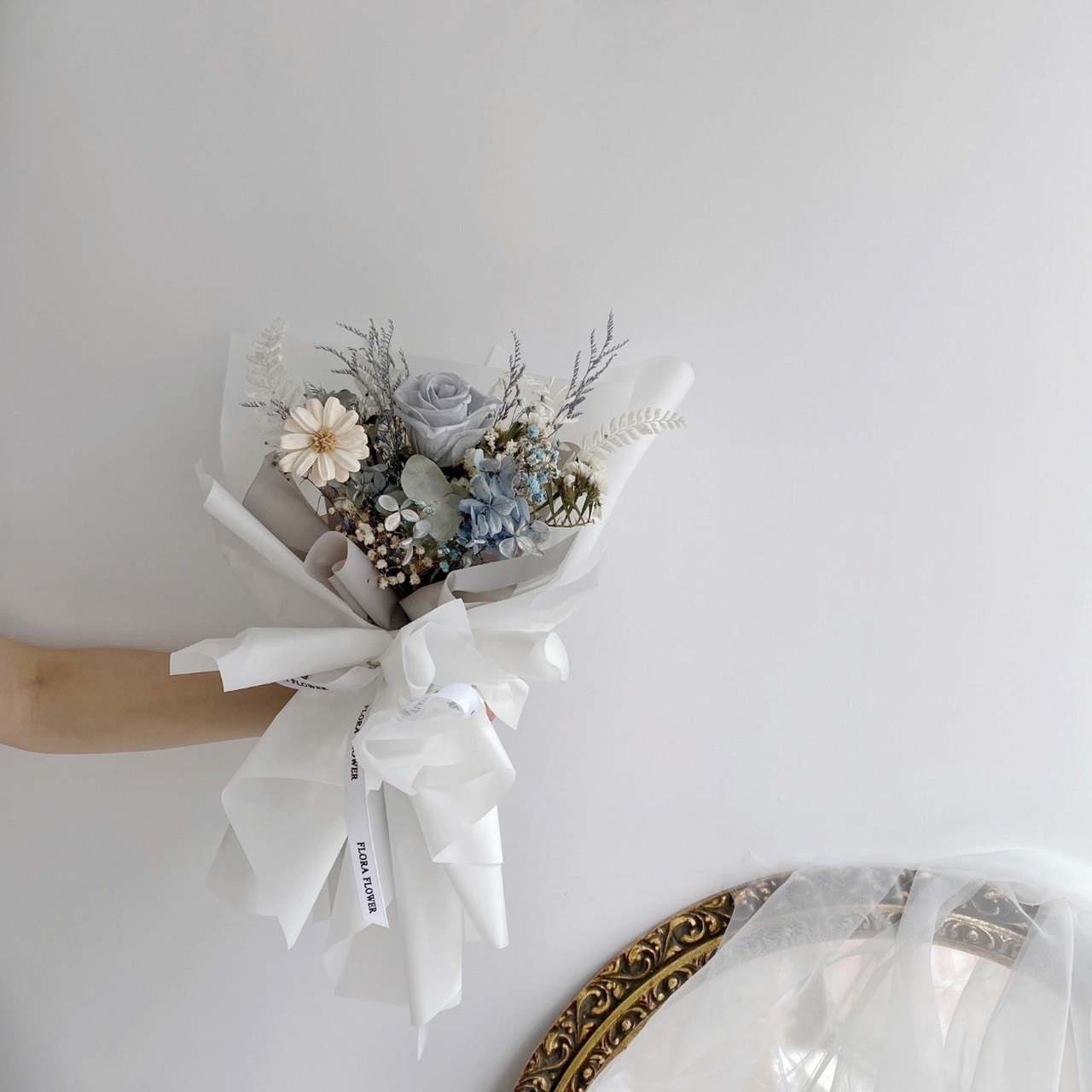韓系永生乾燥花束(兩色)