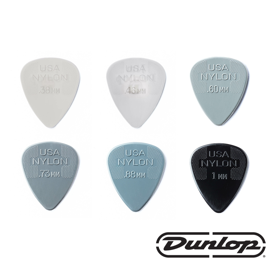 Dunlop NYLON 44R Pick 6種尺寸 匹克 單片