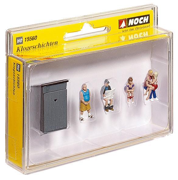 Noch 15560 HO scale, Toilet Stories